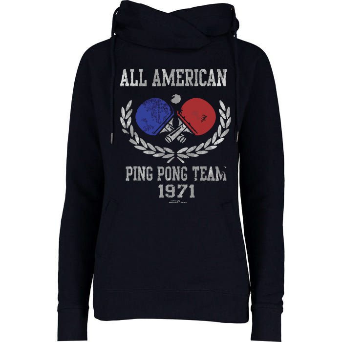 Ping Pong Womens Funnel Neck Pullover Hood