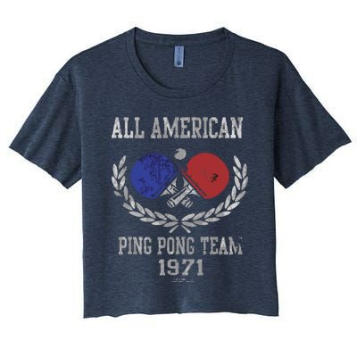 Ping Pong Women's Crop Top Tee