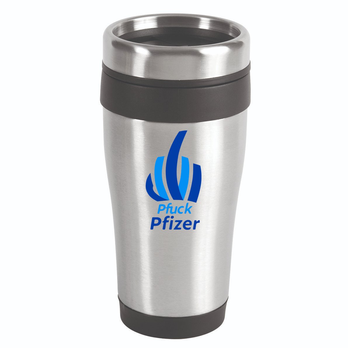 Pfuck Pfizer 16oz Travel Tumbler