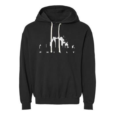 Philadelphia Pennsylvania Garment-Dyed Fleece Hoodie