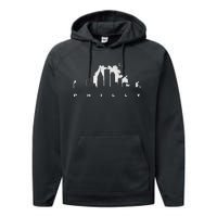 Philadelphia Pennsylvania Performance Fleece Hoodie