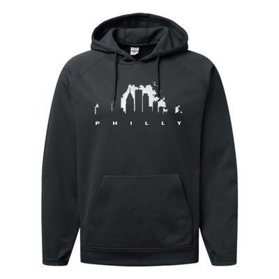 Philadelphia Pennsylvania Performance Fleece Hoodie