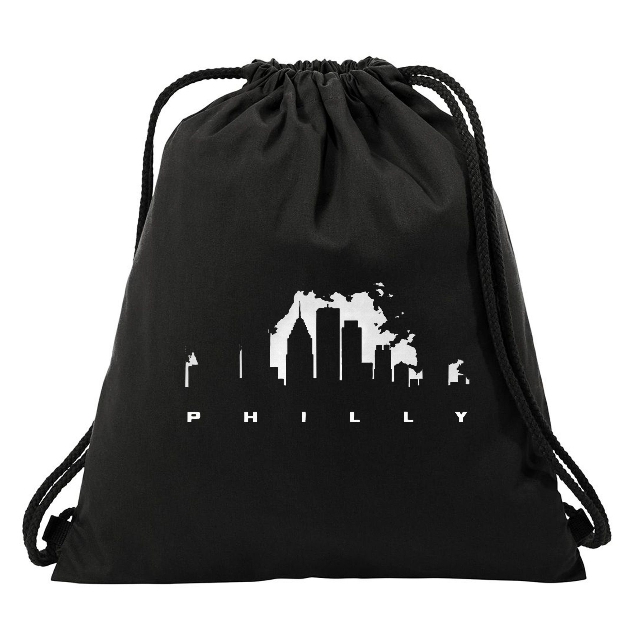 Philadelphia Pennsylvania Drawstring Bag