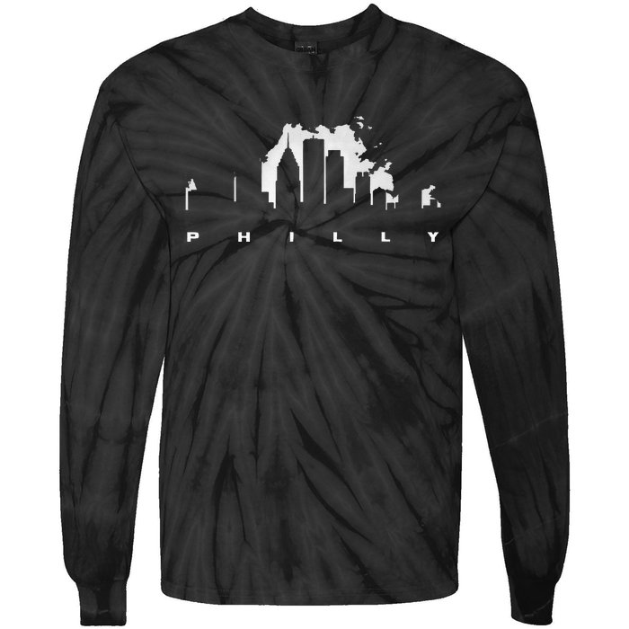 Philadelphia Pennsylvania Tie-Dye Long Sleeve Shirt