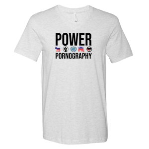 Power Porn V-Neck T-Shirt