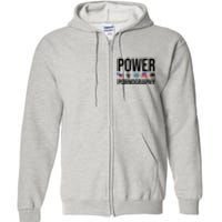 Power Porn Full Zip Hoodie