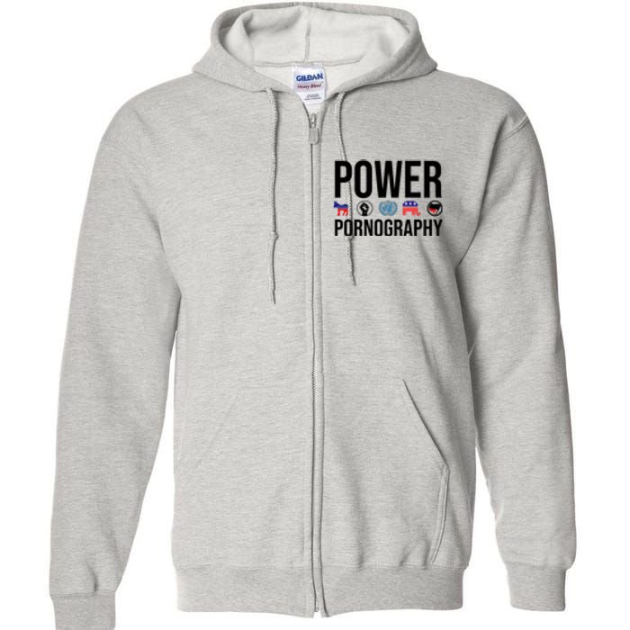 Power Porn Full Zip Hoodie