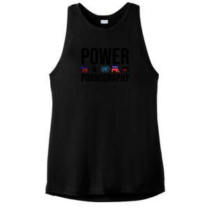 Power Porn Ladies PosiCharge Tri-Blend Wicking Tank