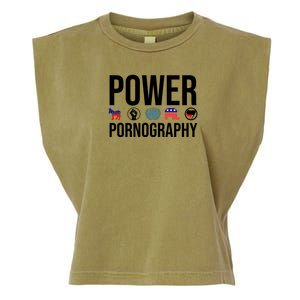 Power Porn Garment-Dyed Women's Muscle Tee