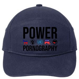 Power Porn 7-Panel Snapback Hat