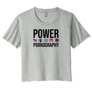 Power Porn Women's Crop Top Tee