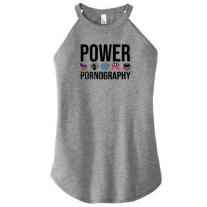 Power Porn Women's Perfect Tri Rocker Tank