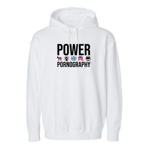 Power Porn Garment-Dyed Fleece Hoodie