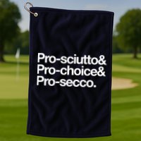 Prosciutto & Prochoice & Prosecco Golf Towel