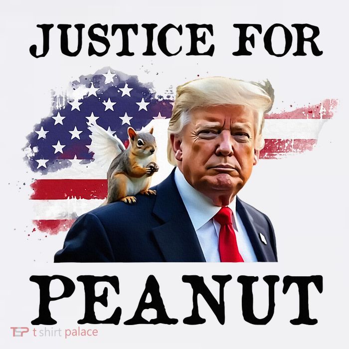 Peanut P’Nut Pnut Justice For Peanut The Squirrel 2024 Button