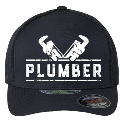 Plumber Profession Plumbing Sayings Job Flexfit Unipanel Trucker Cap