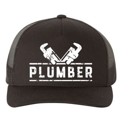 Plumber Profession Plumbing Sayings Job Yupoong Adult 5-Panel Trucker Hat