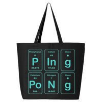 Ping Pong Periodic Table Funny 25L Jumbo Tote