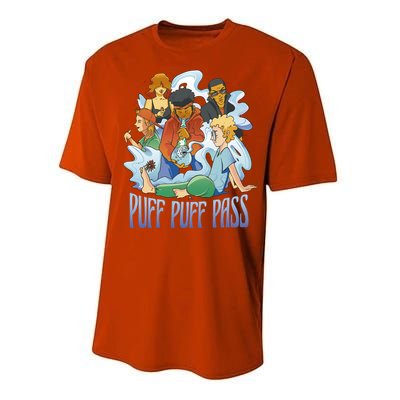 Puff Puff Pass Performance Sprint T-Shirt