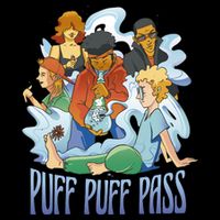 Puff Puff Pass Cooling Performance Crew T-Shirt