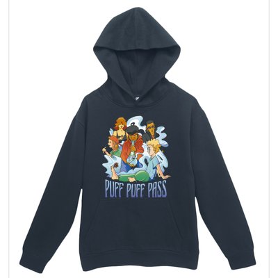 Puff Puff Pass Urban Pullover Hoodie