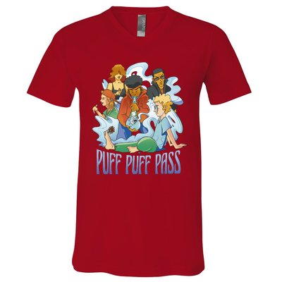 Puff Puff Pass V-Neck T-Shirt