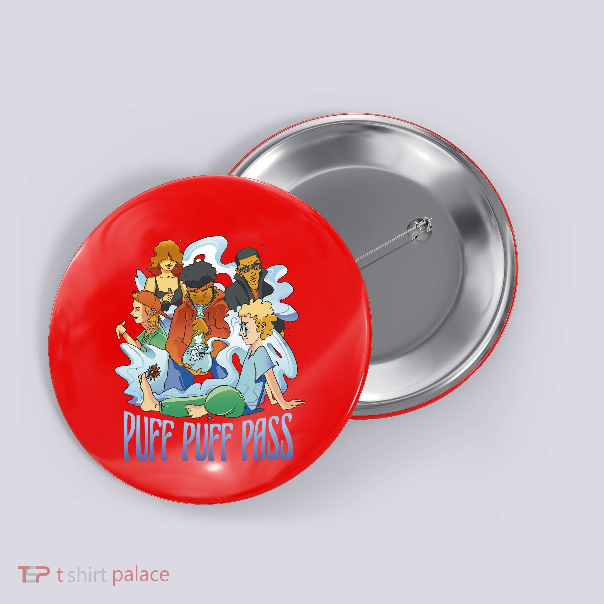 Puff Puff Pass Button