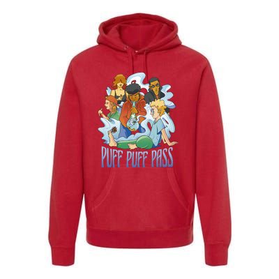 Puff Puff Pass Premium Hoodie