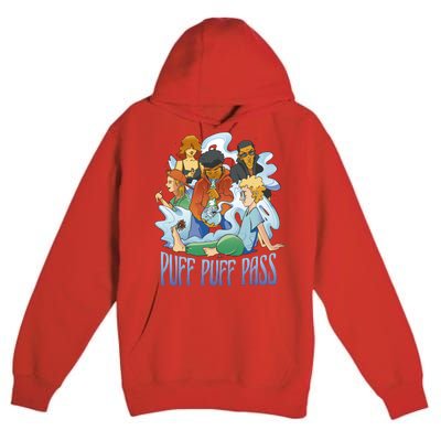 Puff Puff Pass Premium Pullover Hoodie