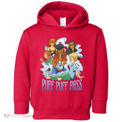 Puff Puff Pass Toddler Hoodie