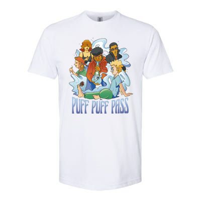 Puff Puff Pass Softstyle® CVC T-Shirt