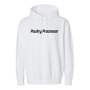 Poultry Processor Garment-Dyed Fleece Hoodie