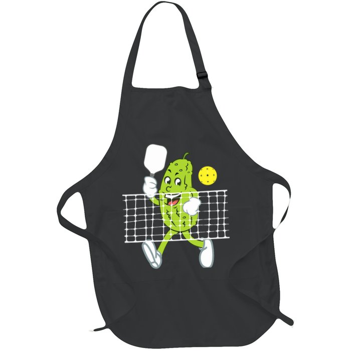 Pickle Playing Pickleball Funny Pickleball Paddleball Apron