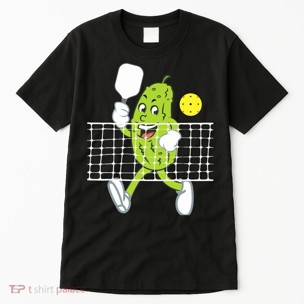 Pickle Playing Pickleball Funny Pickleball Paddleball Tall T-Shirt
