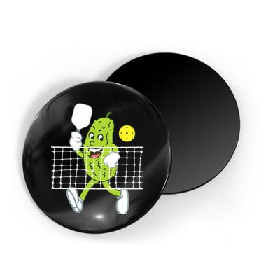 Pickle Playing Pickleball Funny Pickleball Paddleball Magnet