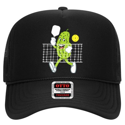 Pickle Playing Pickleball Funny Pickleball Paddleball Trucker Hat