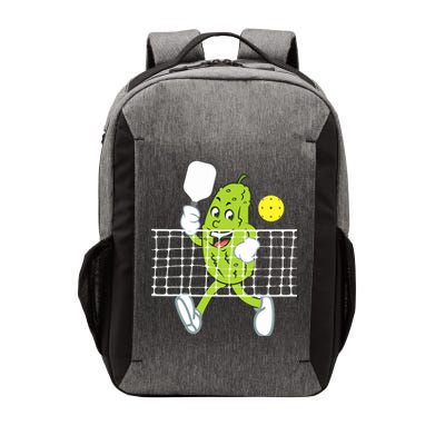 Pickle Playing Pickleball Funny Pickleball Paddleball Vector Backpack