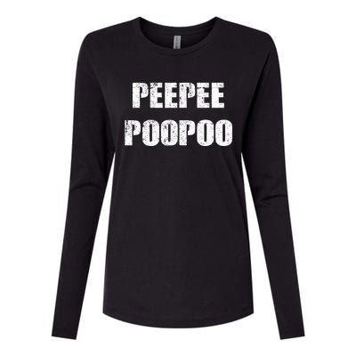 Peepeepoopoo Peepee Poopoo Pee Pee Poo Poo Womens Cotton Relaxed Long Sleeve T-Shirt