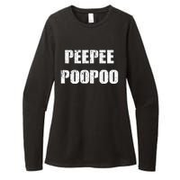 Peepeepoopoo Peepee Poopoo Pee Pee Poo Poo Womens CVC Long Sleeve Shirt