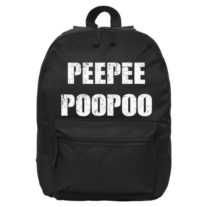Peepeepoopoo Peepee Poopoo Pee Pee Poo Poo 16 in Basic Backpack