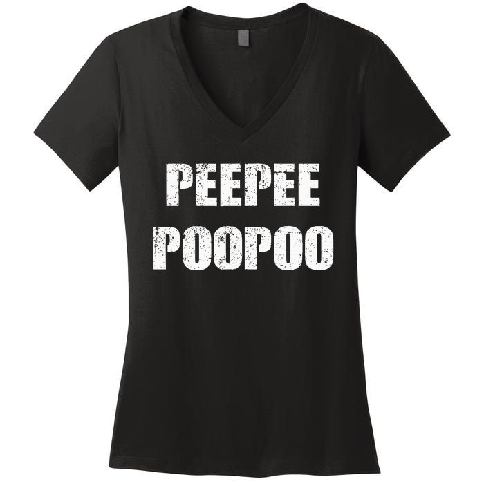 Peepeepoopoo Peepee Poopoo Pee Pee Poo Poo Women's V-Neck T-Shirt