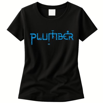Plumbing Plumber Womens T-Shirt
