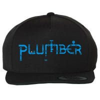 Plumbing Plumber Wool Snapback Cap