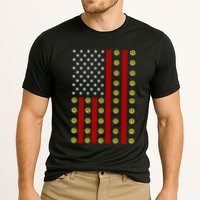 Patriotic Pickleball Player Us Flag Pickleball 4th Of July Gift Cooling Performance Crew T-Shirt