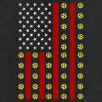 Patriotic Pickleball Player Us Flag Pickleball 4th Of July Gift Adult Drive Performance Visor