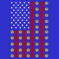 Patriotic Pickleball Player Us Flag Pickleball 4th Of July Gift Womens T-Shirt