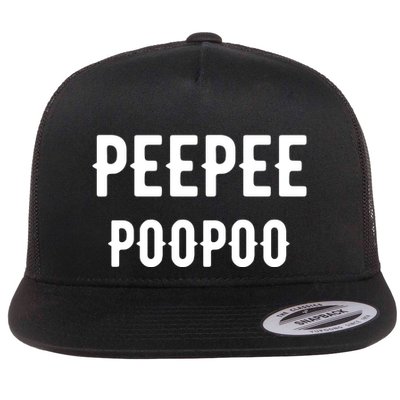 Peepeepoopoo Peepee Poopoo Pee Pee Poo Poo Flatbill Hat