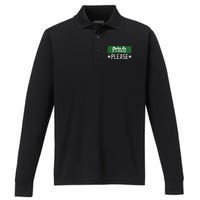 Pritch Please Performance Long Sleeve Polo