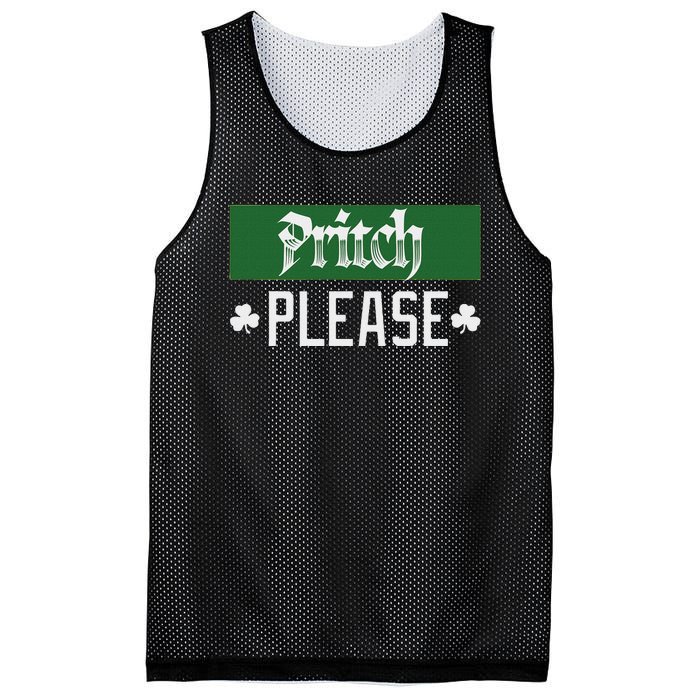 Pritch Please Mesh Reversible Basketball Jersey Tank