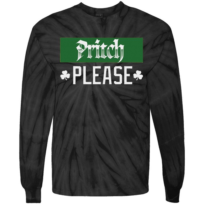 Pritch Please Tie-Dye Long Sleeve Shirt